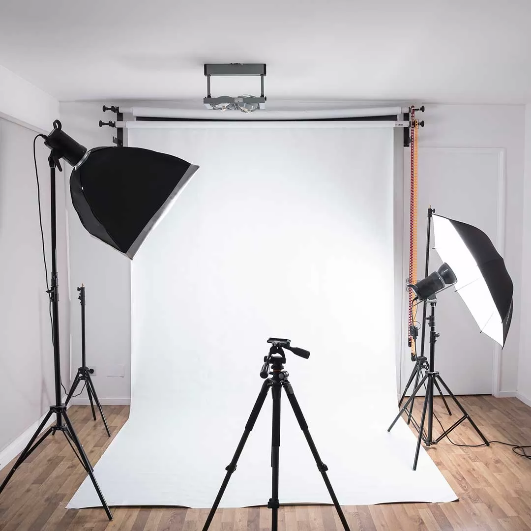 Modern photo studio