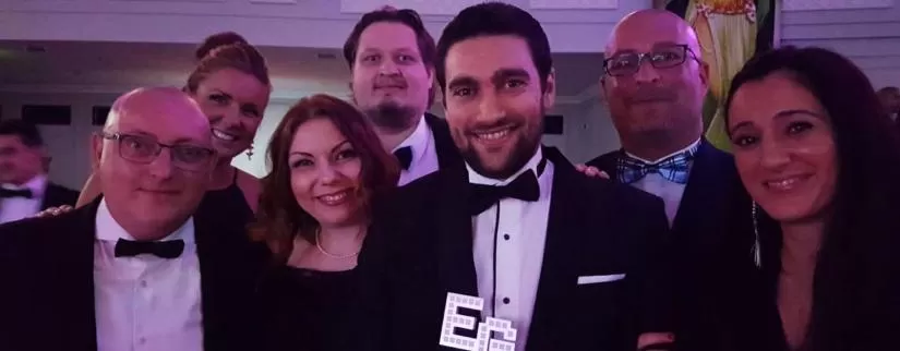 EGR award bringing home the trohpy