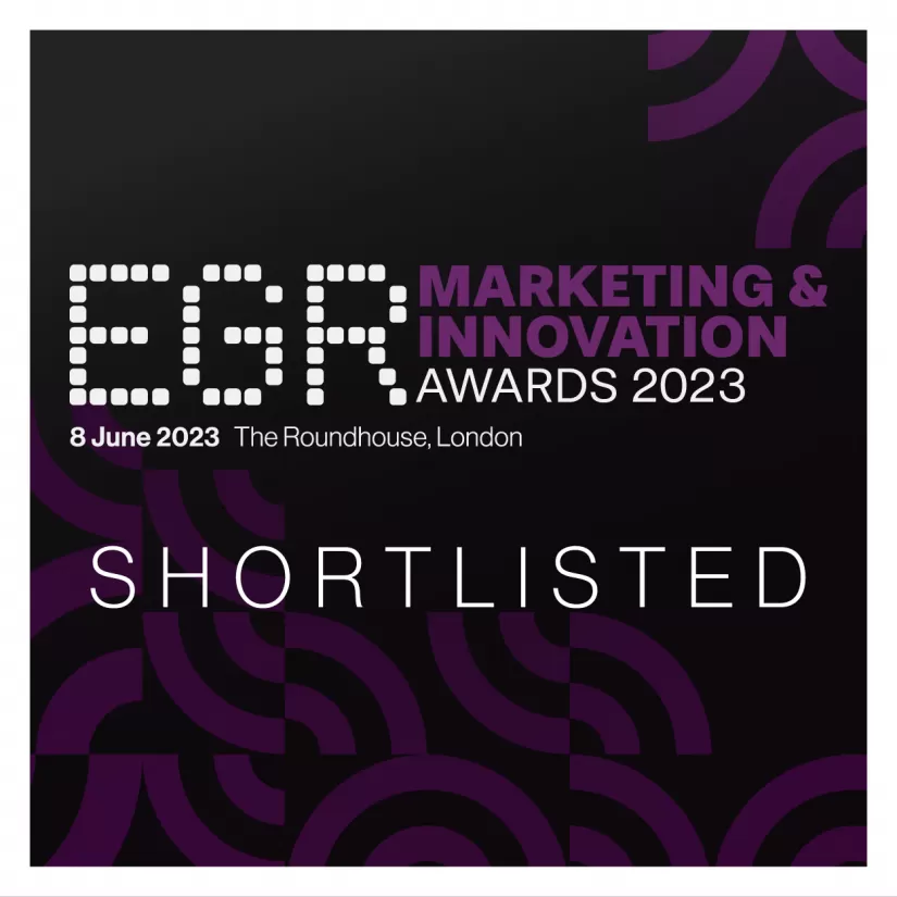 EGR MI Awards 2023 winner logos shortlisted