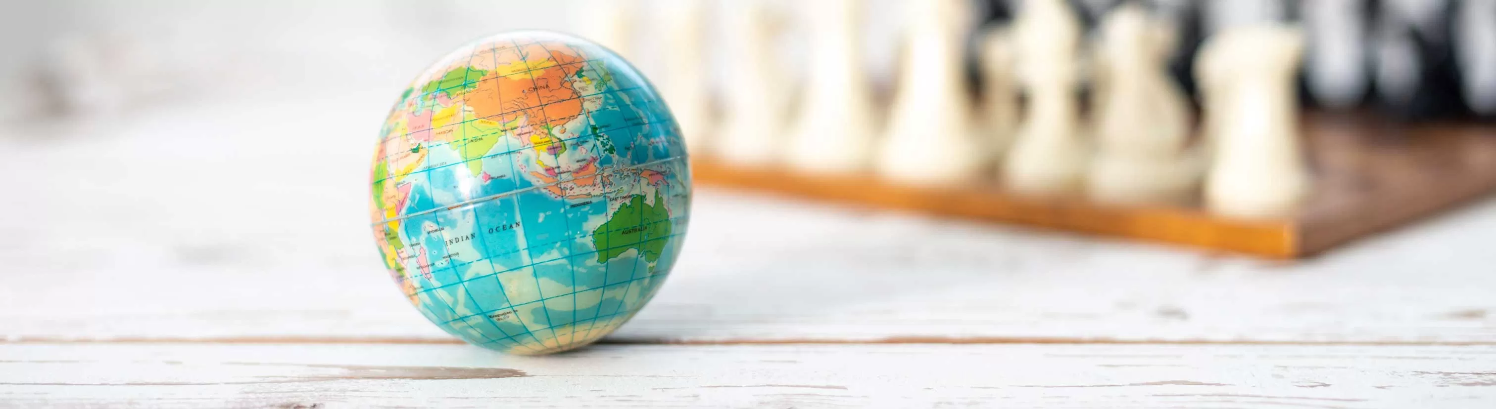 close-up-small-globe-table