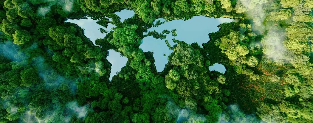 lake shape world continents